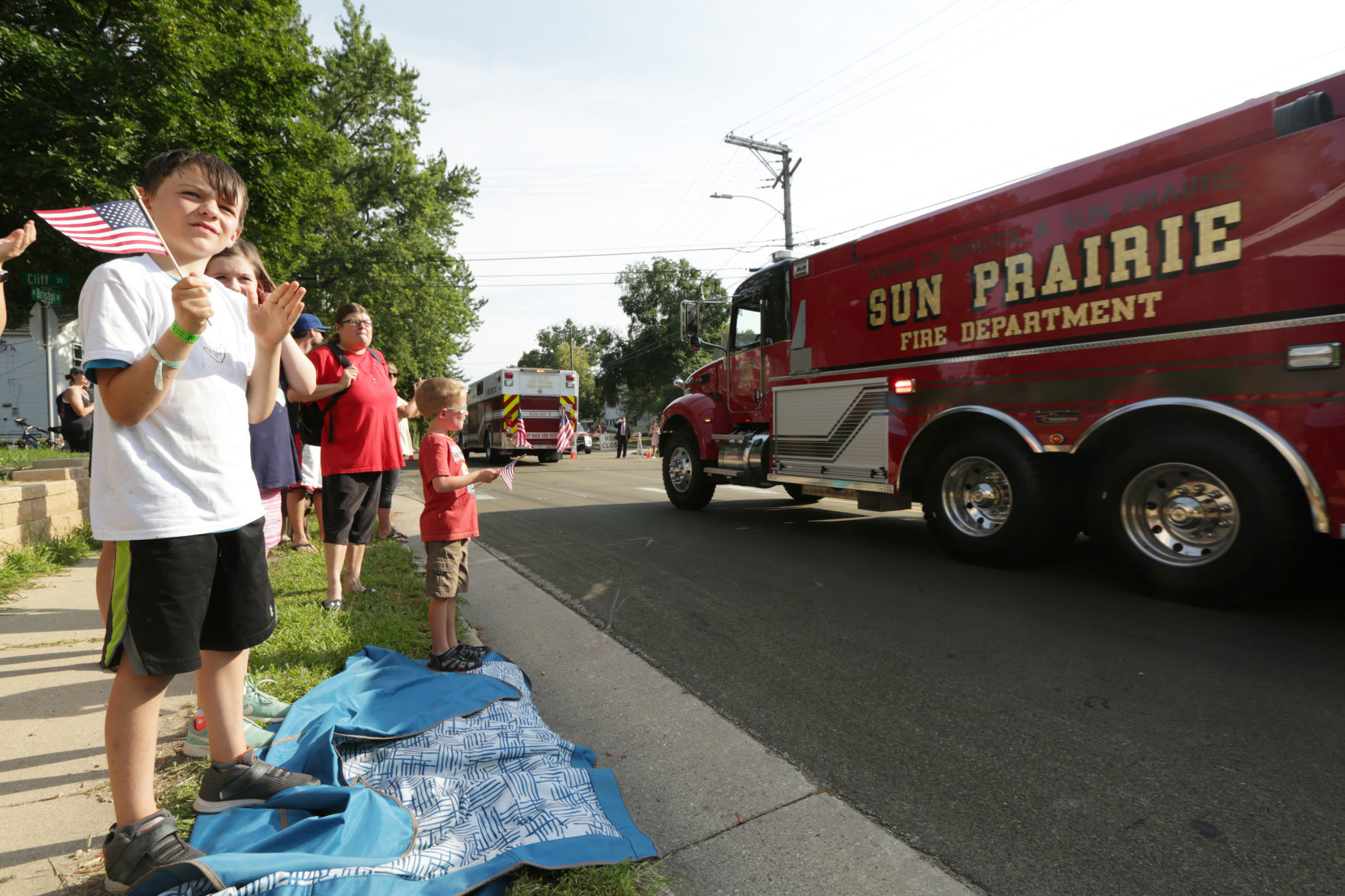 Escorting injured firefighter